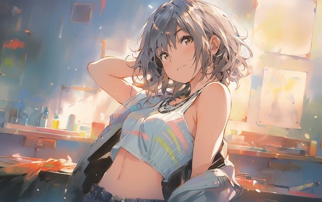 옥상에서 하늘을 바라보는 꿈 해몽 풀이｜높은 시야·통찰·목표 재점검을 상징하는 조용한 순간 해석