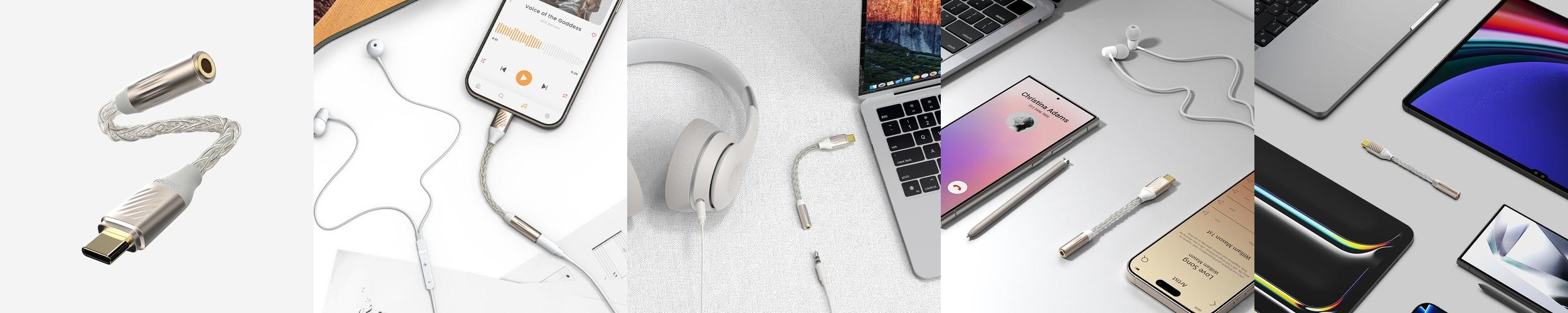 USB C타입 to 3.5mm 이어폰잭 어댑터 플러스