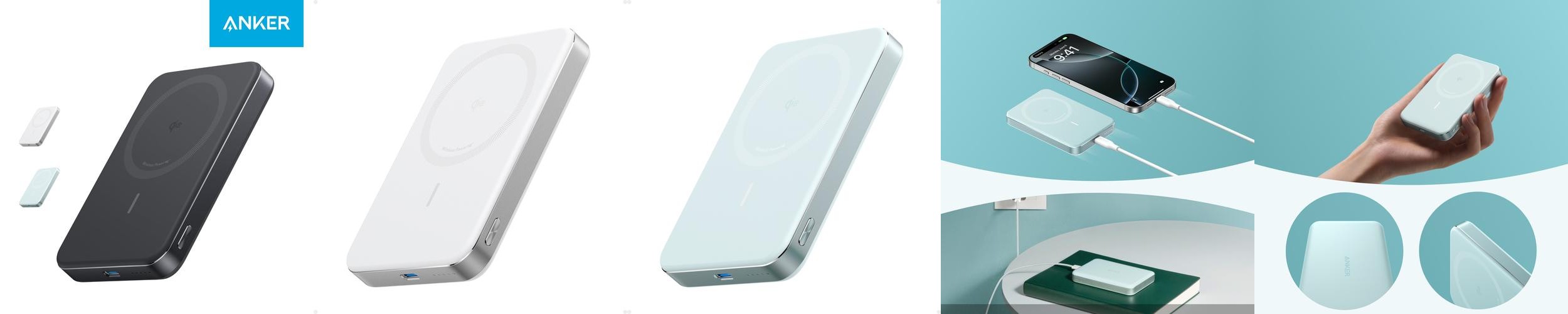 앤커 맥고 파워뱅크 10000mAh 30W 무선충전 보조배터리 A1664