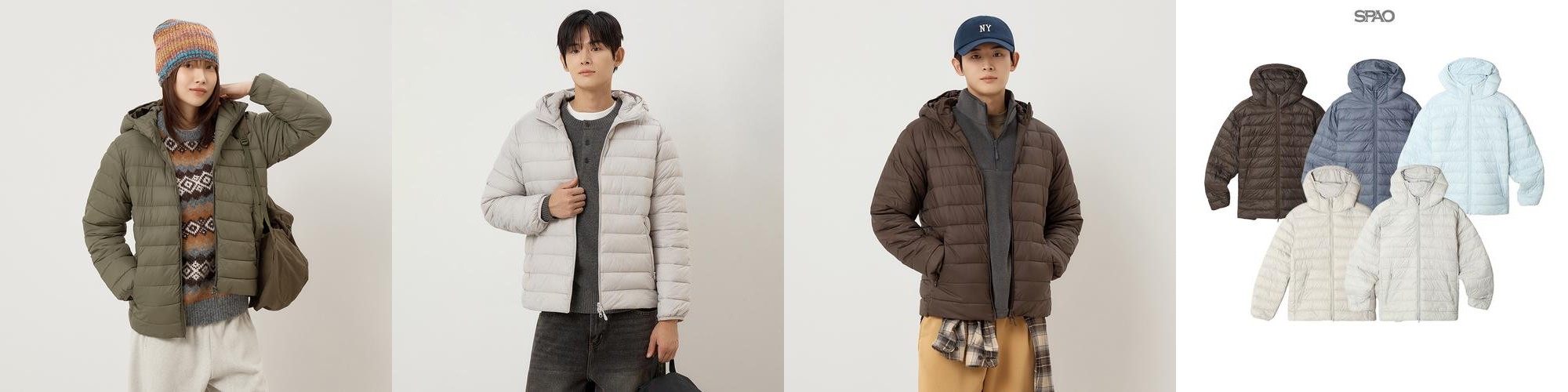 [N배송][씬라이트] 스파오 후드 재킷 SPJPG11C24