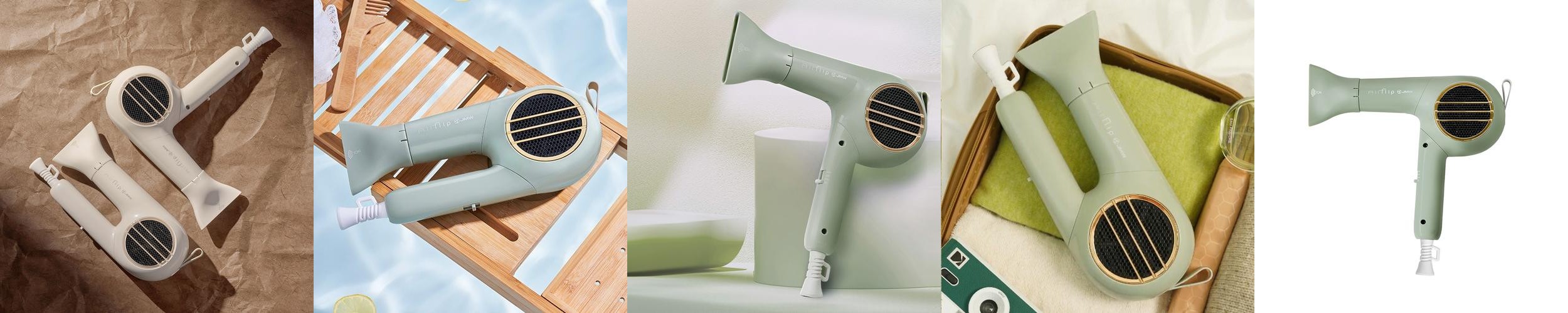 JMW 에어플립 MCF5A01A 1700W 고성능 항공모터 접이식 헤어 드라이기