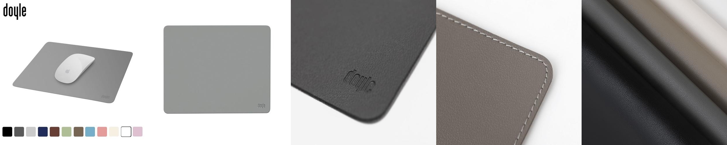 도일 가죽 마우스패드 심플 2+1 도일 가죽 마우스패드 심플 2+1