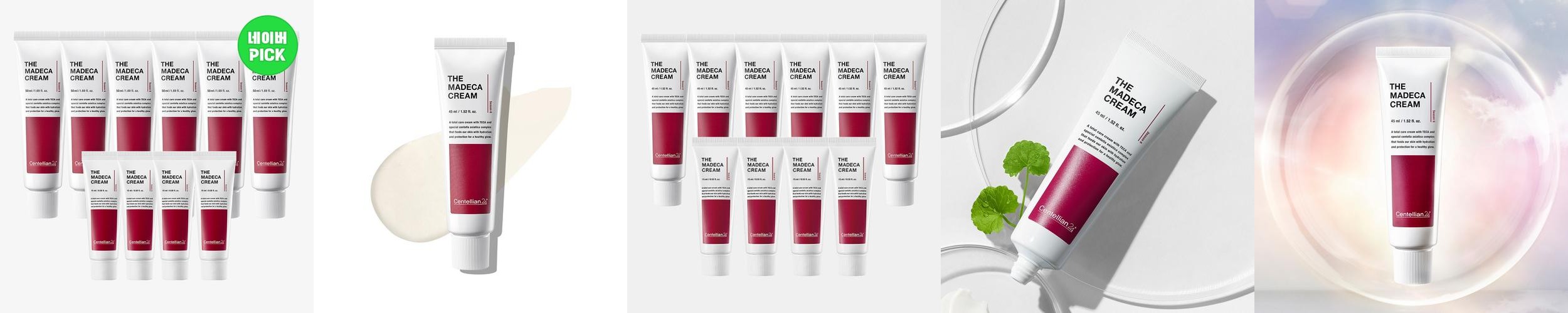동국제약 센텔리안24 더 마데카크림 45mlx6개+15mlx4개 / 병풀 시카 테카(TECA) 주름개선 수분 보습 기미완화 안티에이징 탄력 잡티 개선에 도움 /시즌6 동국제약 센텔리안24 더 마데카크림 45mlx6개+15mlx4개 / 병풀 시카 테카(TECA) 주름개선 수분 보습 기미완화 안티에이징 탄력 잡티 개선에 도움 /시즌6