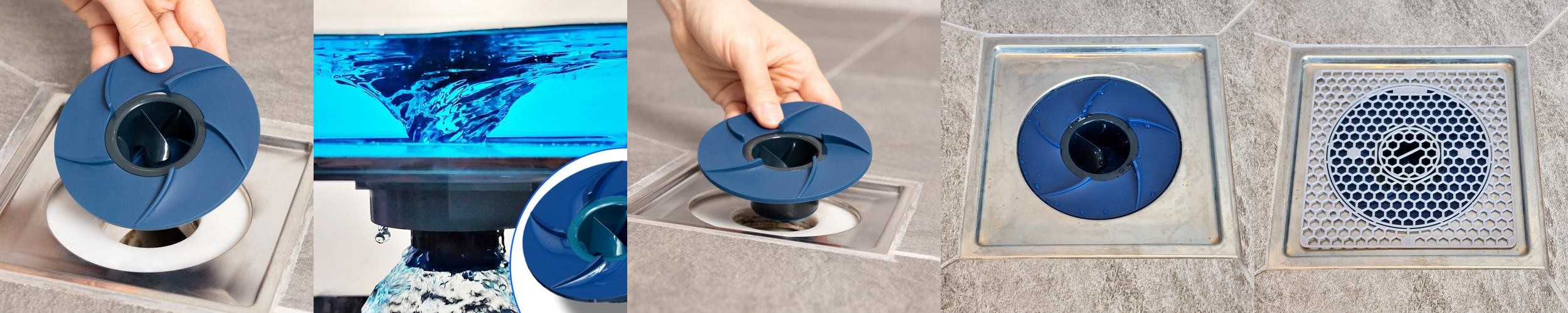 끝판왕 하수구트랩 배수구 하수구 화장실 베란다 냄새차단제거 에어스케이프