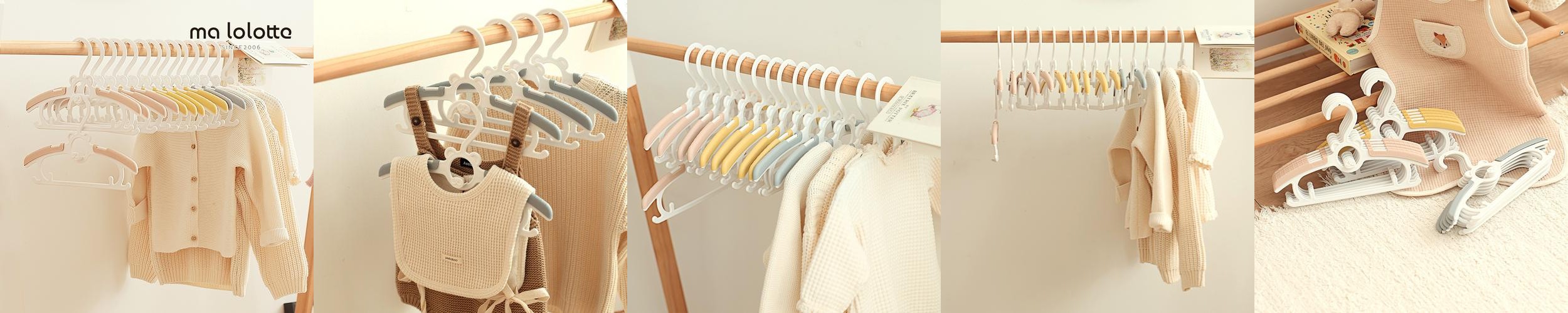 마롤로뜨 아기 옷걸이 20개 길이조절 가능 논슬립 아동 유아 신생아 어린이 옷걸이 마롤로뜨 아기 옷걸이 20개 길이조절 가능 논슬립 아동 유아 신생아 어린이 옷걸이