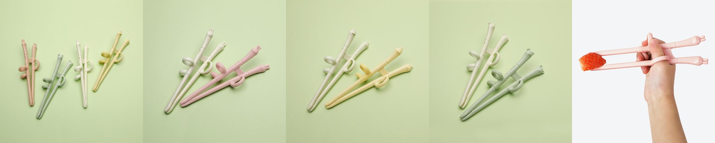 에디슨 유아 교정젓가락 스스로 미니 젓가락 토끼 2P 세트 에디슨 유아 교정젓가락 스스로 미니 젓가락 토끼 2P 세트