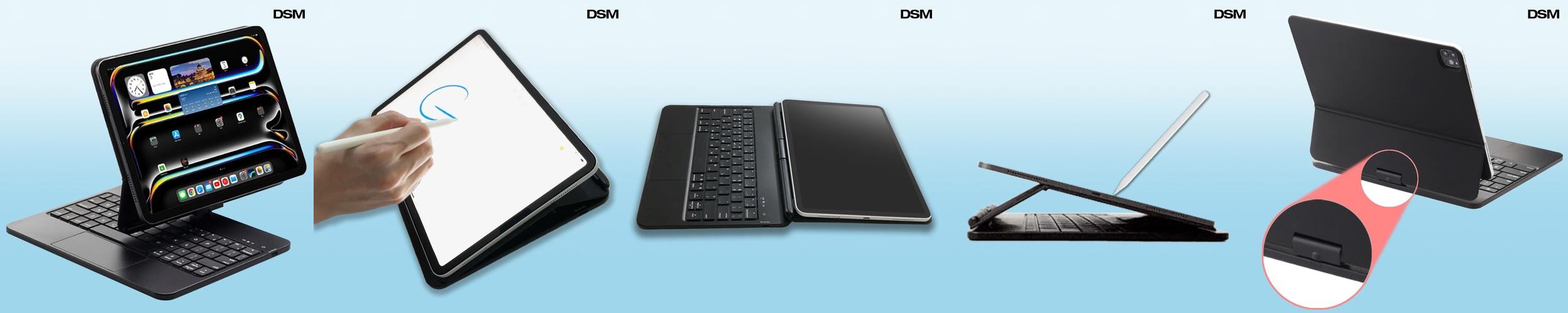 DSM 아이패드 매직 키보드 케이스 플립 프로 에어 S사이즈 DSM 아이패드 매직 키보드 케이스 플립 프로 에어 S사이즈
