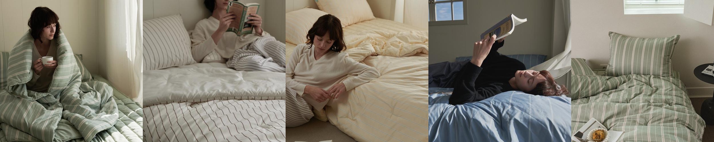 호무로 필굿 알러지케어 컴포트웰 먼지없는 사계절 차렵이불 SS