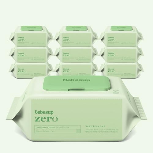 베베숲 아기물티슈 제로 플레인 캡형 80매, 10개 베베숲 아기물티슈 제로 플레인 캡형 80매, 10개