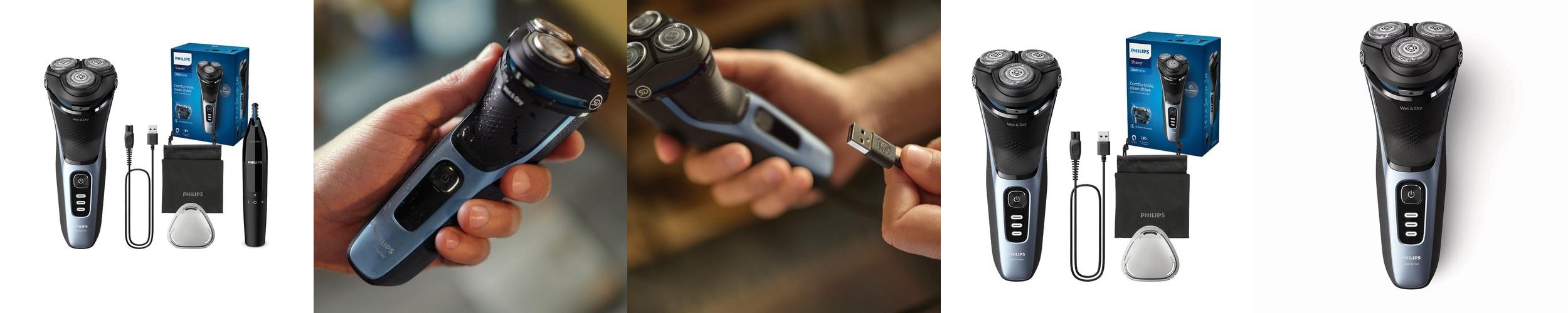 필립스 면도기 S3000 전기면도기 S3243/12+NT1650/16 필립스 면도기 S3000 전기면도기 S3243/12+NT1650/16