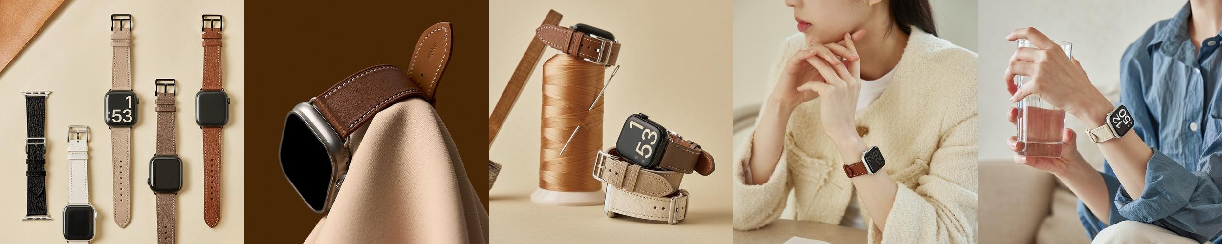 모이브 애플워치 11 10 호환 가죽 스트랩 시계줄 모이브 애플워치 11 10 호환 가죽 스트랩 시계줄