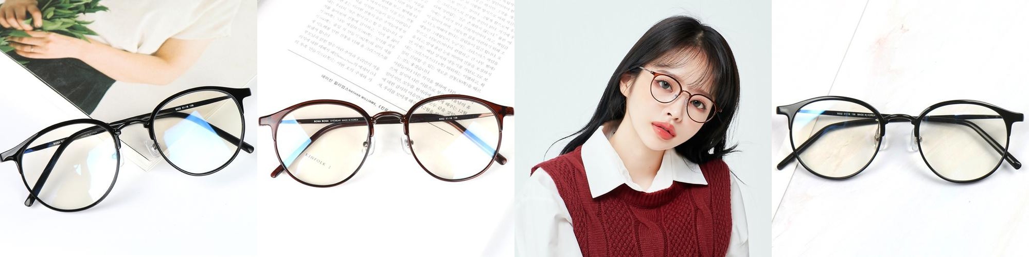 블루라이트차단 안경 투명 안경테 가벼운 뿔테 남자 여자