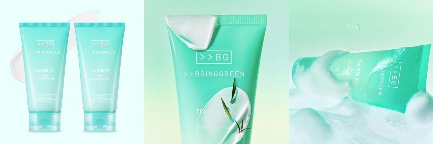 브링그린 티트리 시카 딥 클렌징폼 120ml+120ml 브링그린 티트리 시카 딥 클렌징폼 120ml+120ml