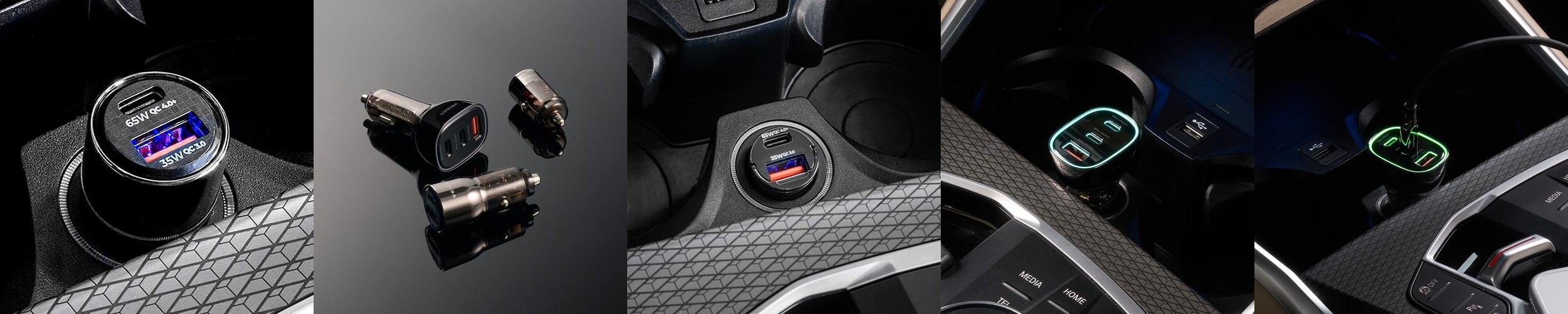 벤딕트 차량용 충전기 100W 초고속 시거잭 핸드폰 USB 자동차 듀얼 C타입 더 볼트