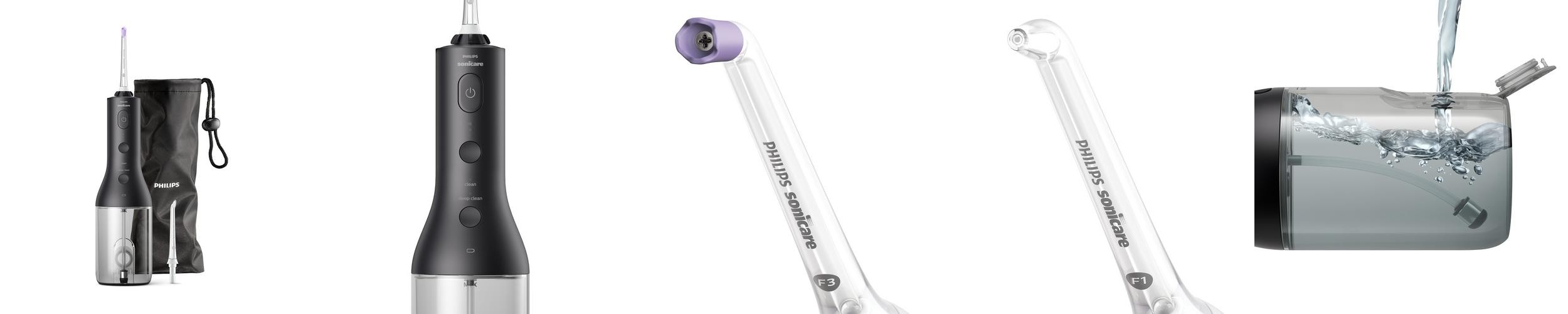 필립스 물치실 휴대용 구강세정기 3000 무선 블랙 HX3826/33 필립스 물치실 휴대용 구강세정기 3000 무선 블랙 HX3826/33