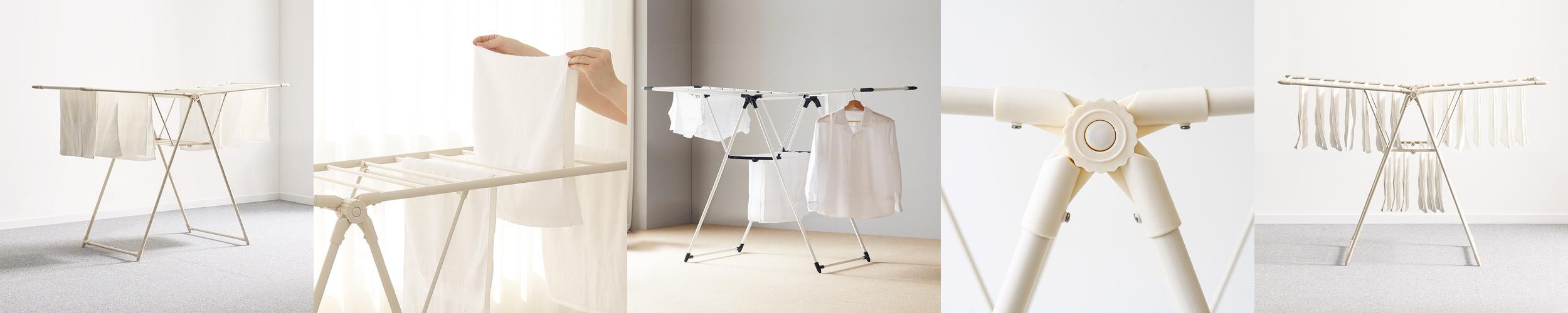 홈앤미 튼튼한 접이식 대형 2단 스틸 빨래건조대 빨랫대 홈앤미 튼튼한 접이식 대형 2단 스틸 빨래건조대 빨랫대