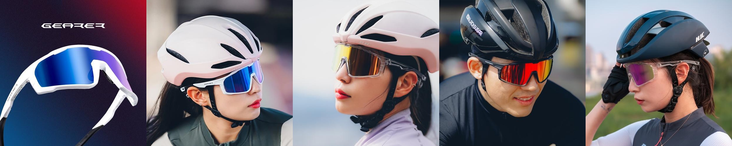 기어러 변색고글 선글라스 미러 야간 자전거 등산 스포츠