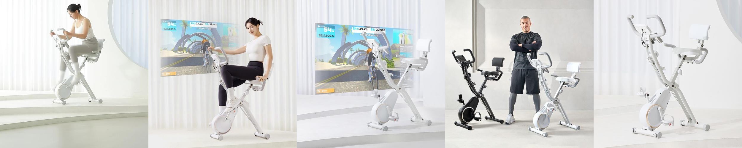 숀리 엑스바이크 G9 노바 메타 실내자전거 유산소 운동 기구 가정용 접이식 바이크 헬스 사이클