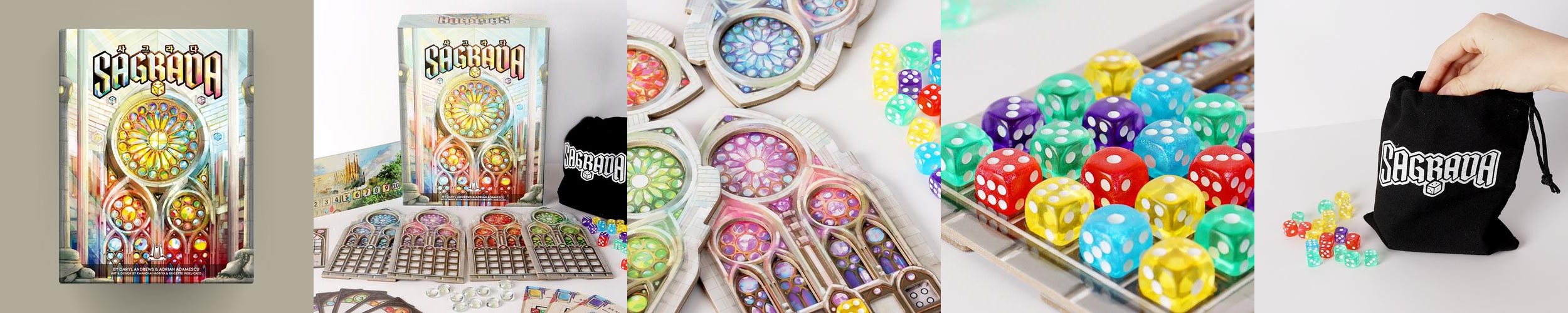 [만두게임즈] 사그라다 리뉴얼 에디션 보드게임 주사위 퍼즐 게임
