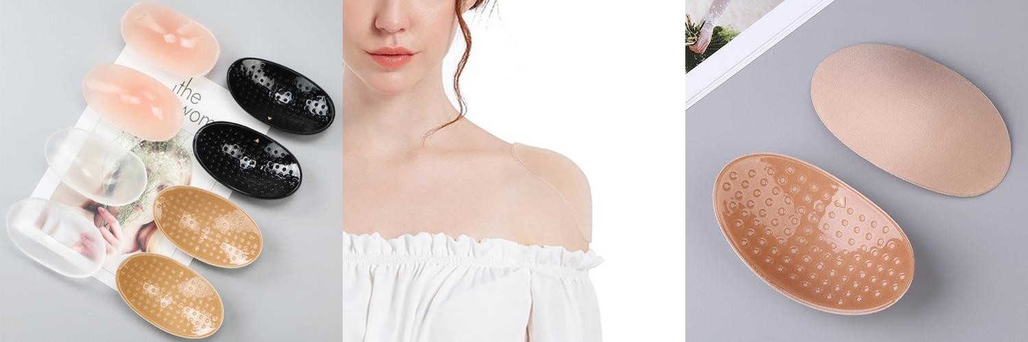 남녀공용 자연스러운 어깨뽕 실리콘 패드 / 어깨보정패드 숄더업핏 (14차 입고) 남녀공용 자연스러운 어깨뽕 실리콘 패드 / 어깨보정패드 숄더업핏 (14차 입고)