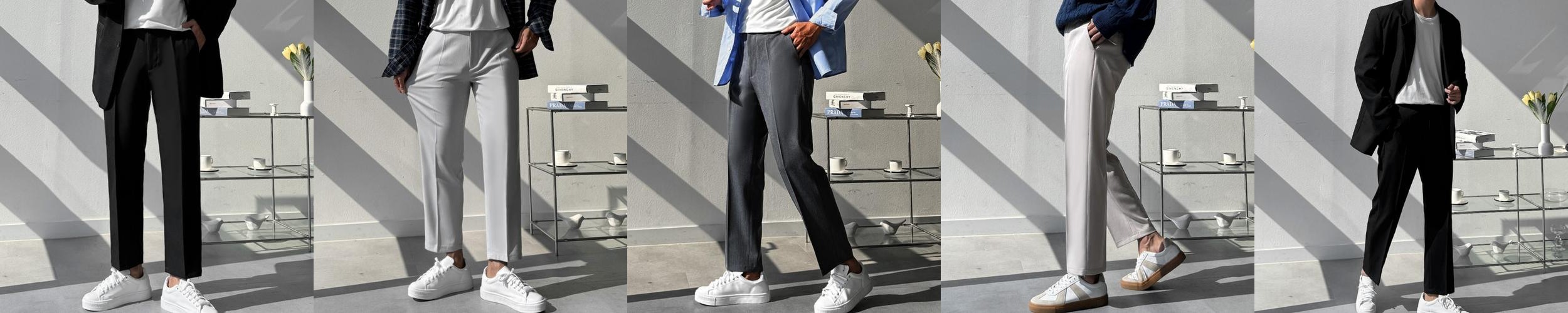 1+1 남자 콕피 봄 가을 9부 10부 일반&밴딩 일자 슬림 스판 슬랙스 1+1 남자 콕피 봄 가을 9부 10부 일반&밴딩 일자 슬림 스판 슬랙스