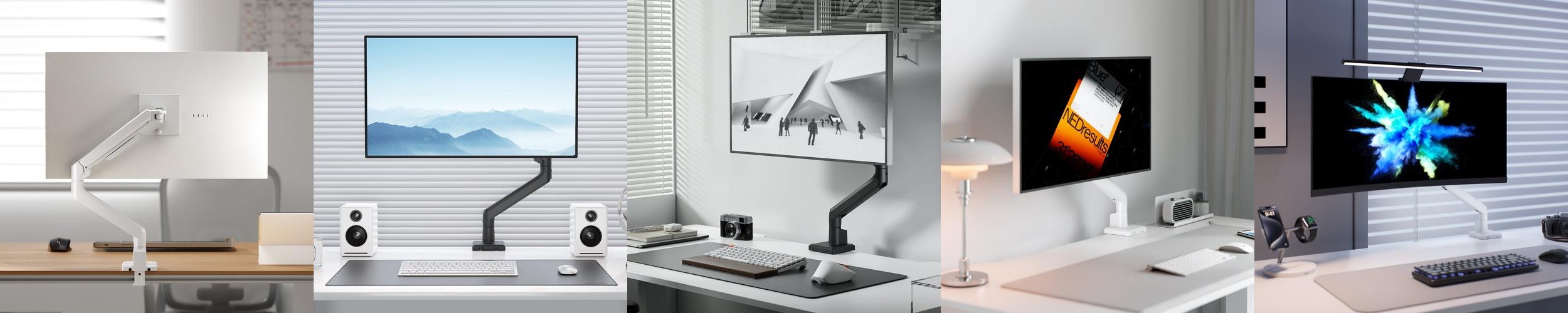 루나랩 모니터암 거치대 노트북 싱글 스탠드 엣지 모니터암