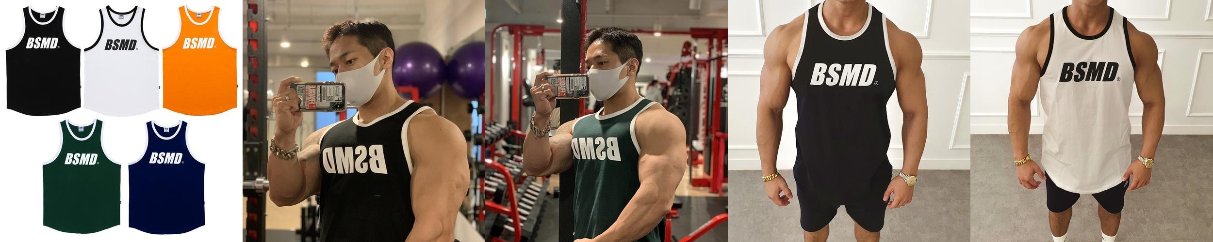 비스트모드 올드스쿨 배색 남자 헬스나시 짐웨어 035 BSMD 비스트모드 올드스쿨 배색 남자 헬스나시 짐웨어 035 BSMD