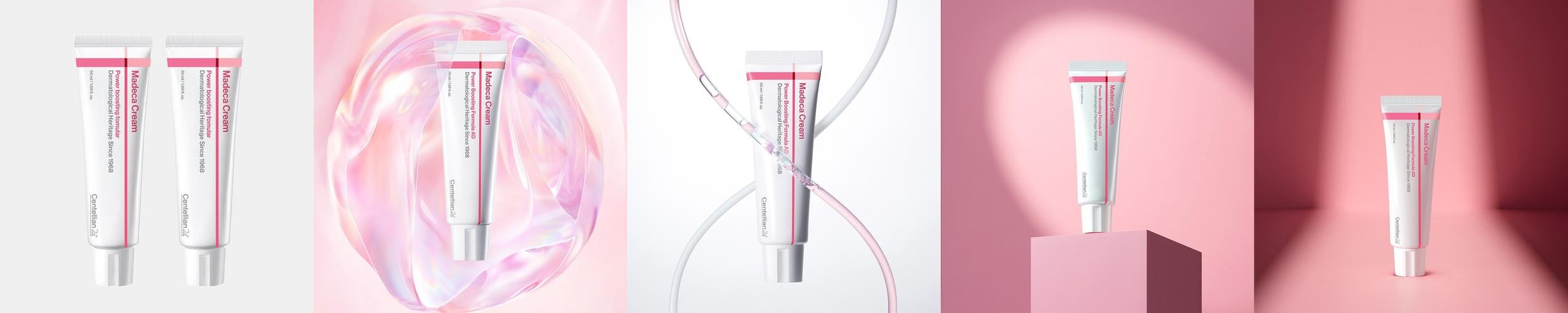 동국제약 센텔리안24 마데카크림 파워부스팅 포뮬러 어드밴스드 50ml 2개 / 비타민C 병풀크림 테카 콜라겐 기미 잡티 모공 멜라닌 개선 탄력에 도움, 항산화 토닝 케어 동국제약 센텔리안24 마데카크림 파워부스팅 포뮬러 어드밴스드 50ml 2개 / 비타민C 병풀크림 테카 콜라겐 기미 잡티 모공 멜라닌 개선 탄력에 도움, 항산화 토닝 케어