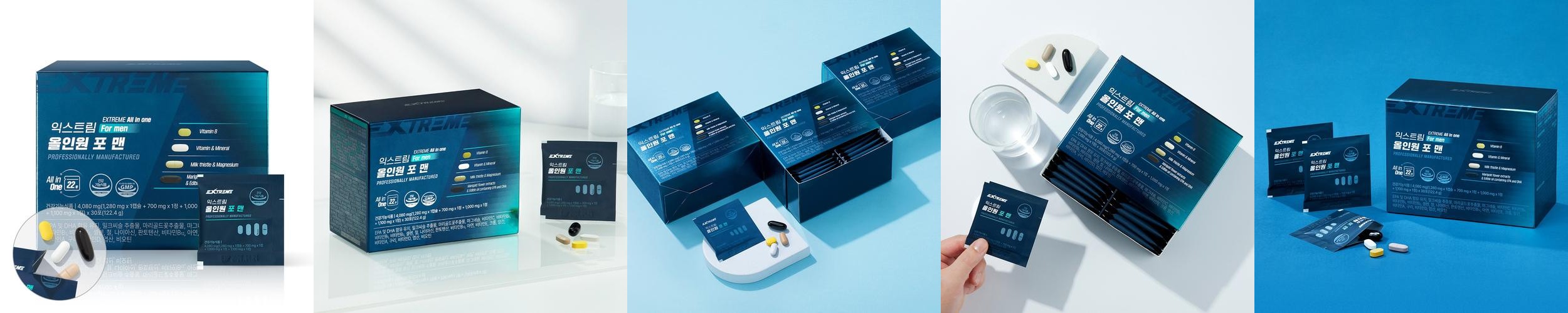 익스트림 남성 올인원 영양제 멀티 종합 비타민 멀티팩 포맨 30포, 1개 익스트림 남성 올인원 영양제 멀티 종합 비타민 멀티팩 포맨 30포, 1개