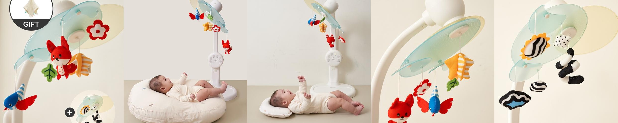 하베브릭스 신생아 아기 모빌 양방향 흑백 컬러 인형 거치대 풀세트 (아기 블랭킷 증정) 하베브릭스 신생아 아기 모빌 양방향 흑백 컬러 인형 거치대 풀세트 (아기 블랭킷 증정)