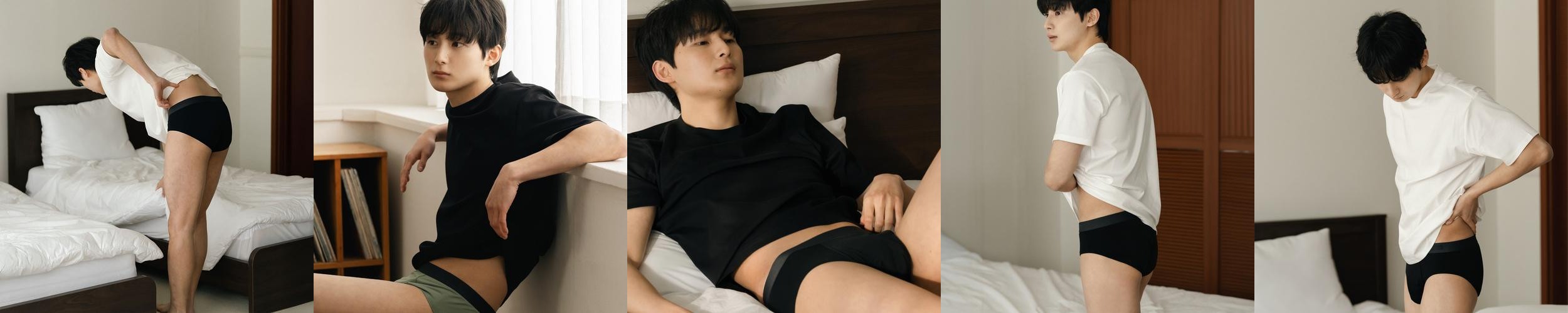 [미언더] 나무팬티 (남성 삼각) 남자 모달 속옷