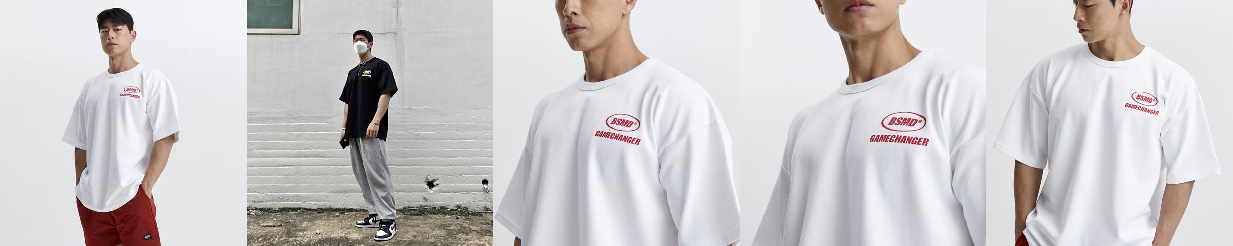 비스트모드 게임체인져 헬스 오버핏 반팔 티셔츠 짐웨어 BSMD 비스트모드 게임체인져 헬스 오버핏 반팔 티셔츠 짐웨어 BSMD