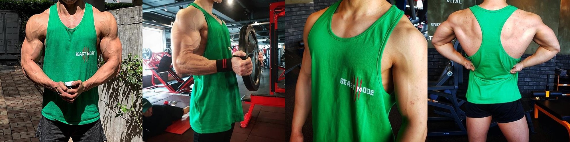 비스트모드 스크레치 남자 헬스 나시 짐웨어 024그린 BSMD 비스트모드 스크레치 남자 헬스 나시 짐웨어 024그린 BSMD