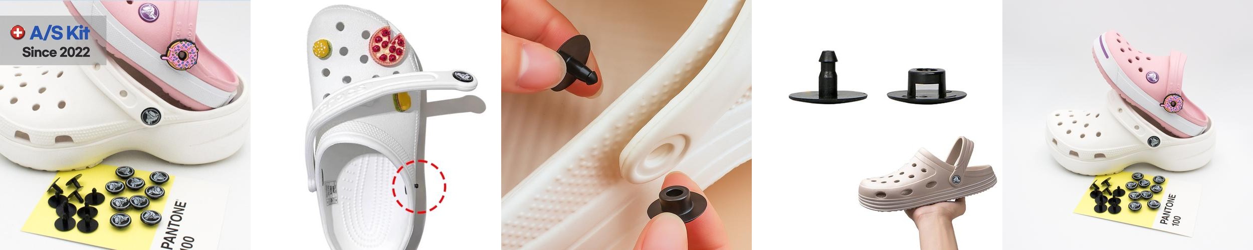 클로그 리벳 AS 버튼 수리 수선 부품 단추 크룩스 리뱃 클로그 리벳 AS 버튼 수리 수선 부품 단추 크룩스 리뱃