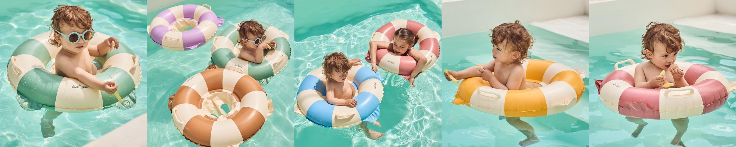 스윔어바웃 클래식 원형 보행기 튜브 스트라이프 감성 유아 아기 수영장 손잡이 물놀이튜브 스윔어바웃 클래식 원형 보행기 튜브 스트라이프 감성 유아 아기 수영장 손잡이 물놀이튜브