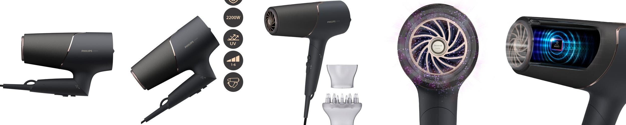 필립스 드라이기 5000 블랙 BHD538/29 필립스 드라이기 5000 블랙 BHD538/29