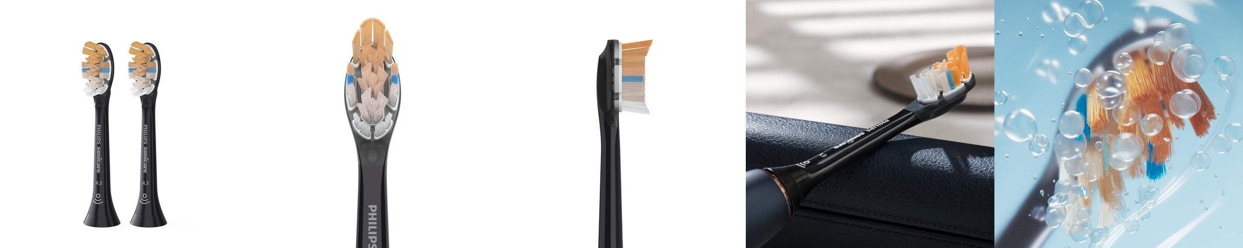 필립스 소닉케어 올인원 전동칫솔 A3 2개입 블랙 HX9092/91 필립스 소닉케어 올인원 전동칫솔 A3 2개입 블랙 HX9092/91