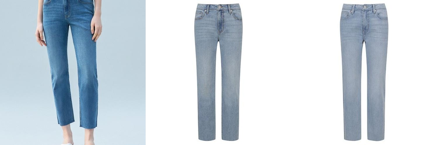 탑텐 여성 COOL 슬림 스트레이트 데님_MSE2DP2901 탑텐 여성 COOL 슬림 스트레이트 데님_MSE2DP2901