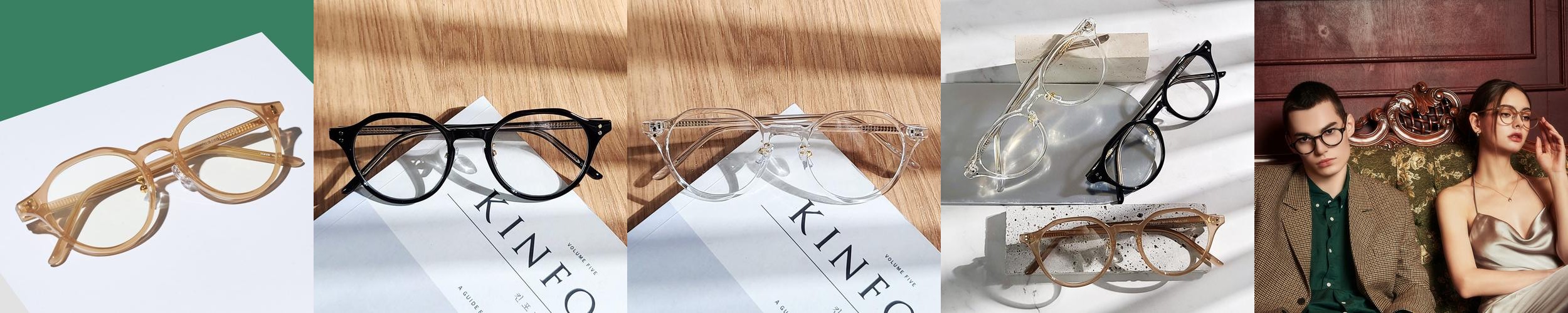 블루라이트차단 안경 투명 안경테 가벼운 뿔테 다각형 peach 블루라이트차단 안경 투명 안경테 가벼운 뿔테 다각형 peach