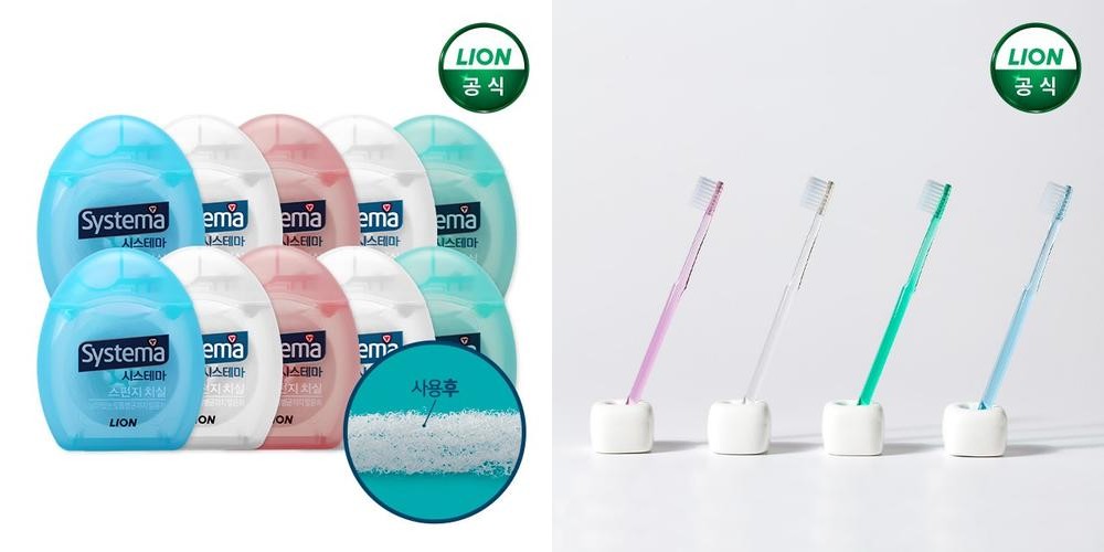 시스테마 스펀지 치실 40m x 10개 시스테마 스펀지 치실 40m x 10개