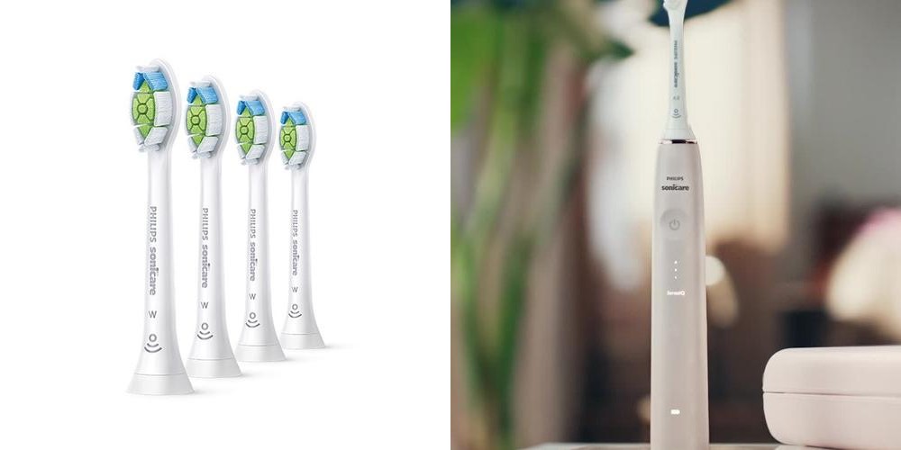 필립스 소닉케어 화이트닝 칫솔모 4개입 화이트 HX6064/14 필립스 소닉케어 화이트닝 칫솔모 4개입 화이트 HX6064/14