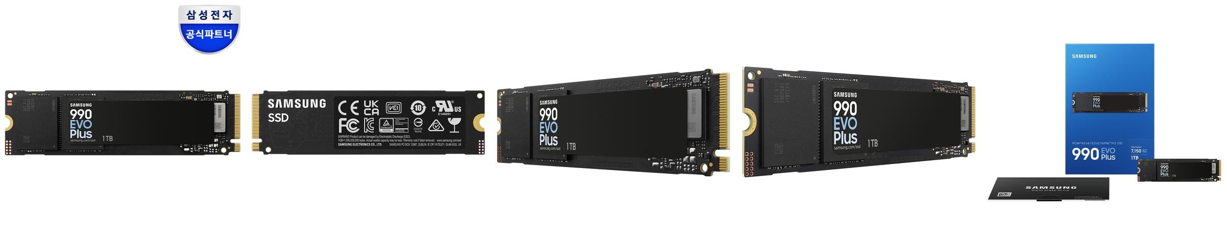삼성전자 삼성 990 EVO PLUS M.2 NVMe SSD (정품) 1TB 삼성전자 삼성 990 EVO PLUS M.2 NVMe SSD (정품) 1TB