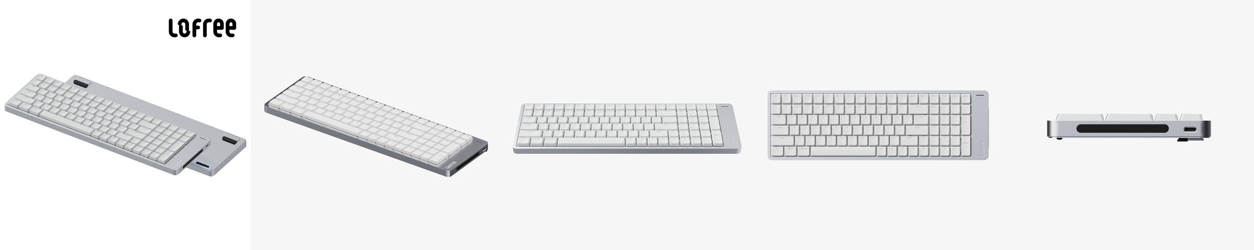 로프리 플로우 2 flow v2 유무선 기계식 키보드 실버(Void축), 100키 로프리 플로우 2 flow v2 유무선 기계식 키보드 실버(Void축), 100키