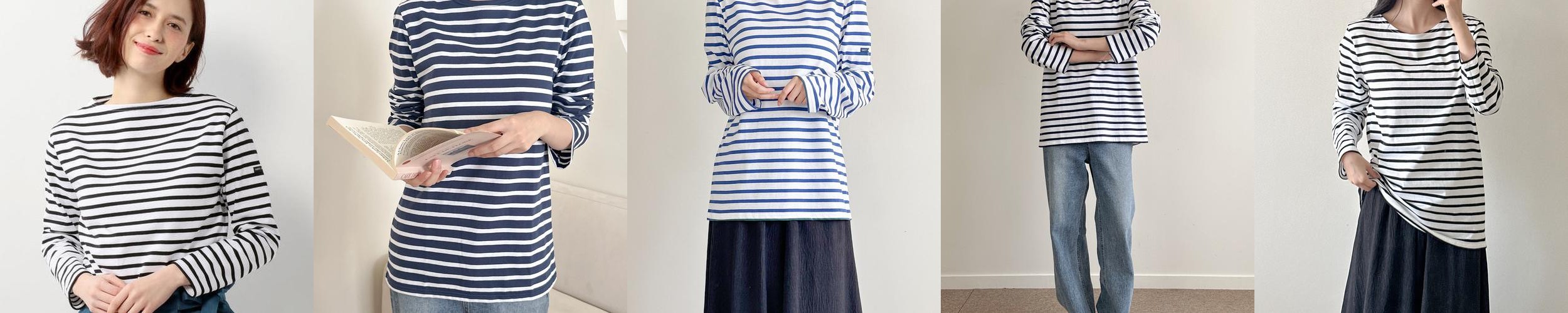 세인트 제임스 밍콰이어 모던 남여공용 스트라이프 긴팔 티셔츠 8칼라 세인트 제임스 밍콰이어 모던 남여공용 스트라이프 긴팔 티셔츠 8칼라