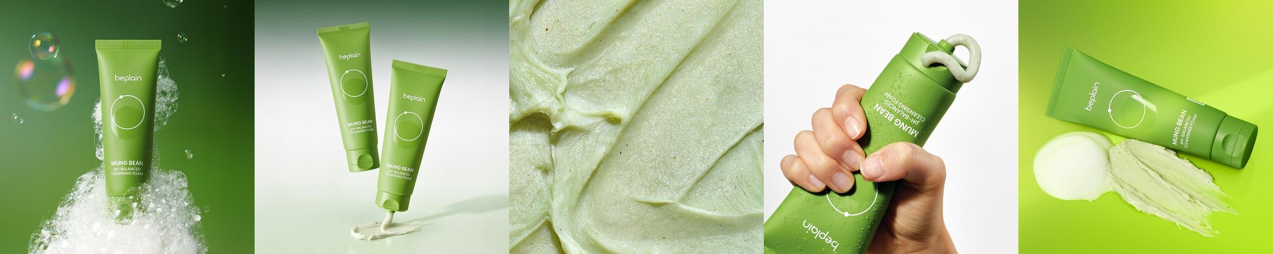 비플레인 녹두 약산성 클렌징폼 80ml, 1개 비플레인 녹두 약산성 클렌징폼 80ml, 1개