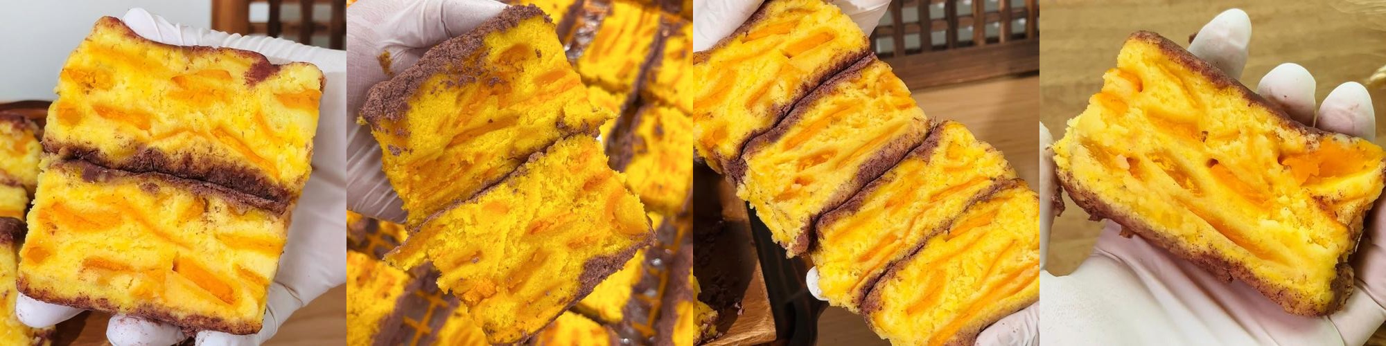 명가삼대떡집 단호박이 통째로 들어간 호박시루떡 10개입 명가삼대떡집 단호박이 통째로 들어간 호박시루떡 10개입