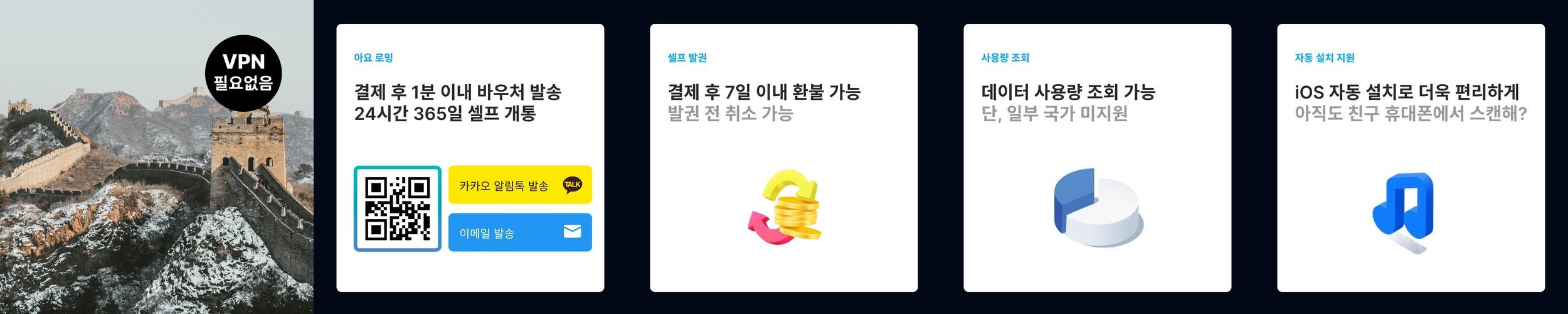 중국 이심 상하이 등 전 지역 여행용 CMCC 500MB 1일 eSIM e심 중국 이심 상하이 등 전 지역 여행용 CMCC 500MB 1일 eSIM e심