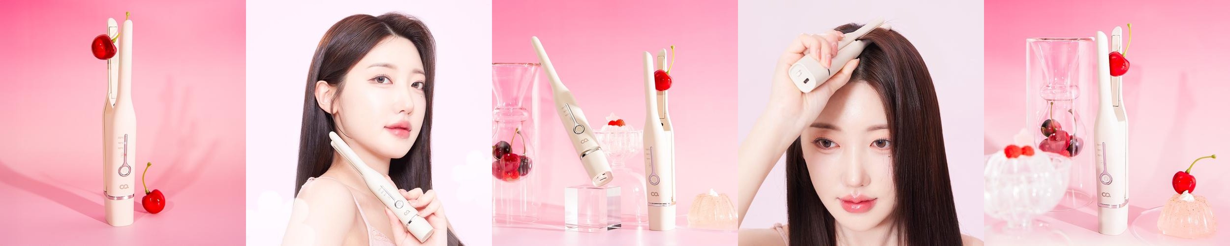 오아 무선 뿌리 볼륨 고데기 미니 앞머리 뽕 얇은 헤어 고대기 5000mAh대용량 배터리