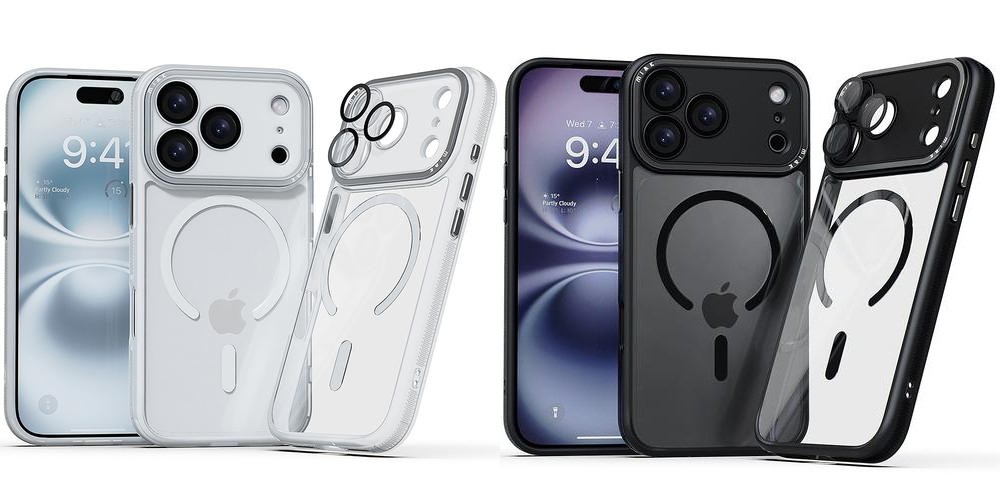 미아크 렌즈보호 풀커버 맥세이프 케이스 반투명, 아이폰17 프로 미아크 렌즈보호 풀커버 맥세이프 케이스 반투명, 아이폰17 프로