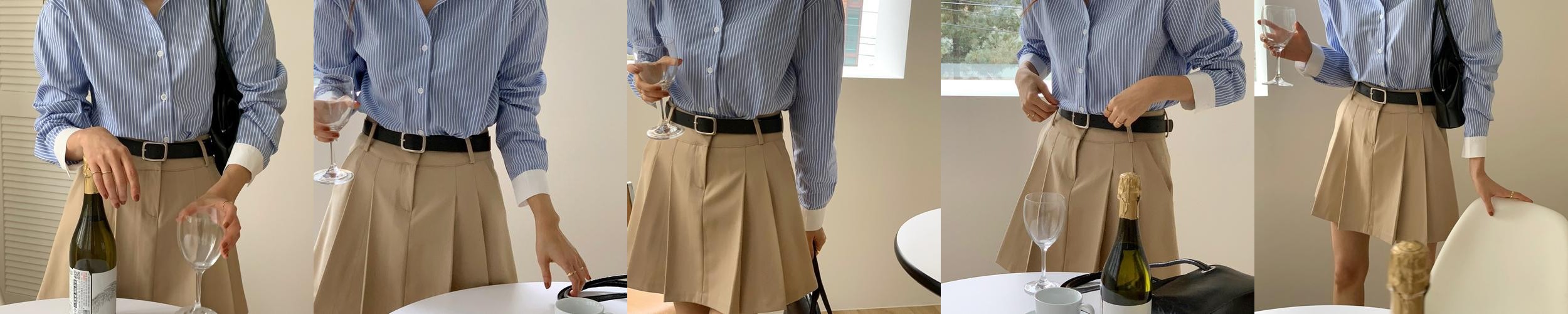 클래식 오버핏 배색 카라 여성스트라이프셔츠 봄 블라우스 여자 셔츠 코발트블루 화이트셔츠 클래식 오버핏 배색 카라 여성스트라이프셔츠 봄 블라우스 여자 셔츠 코발트블루 화이트셔츠